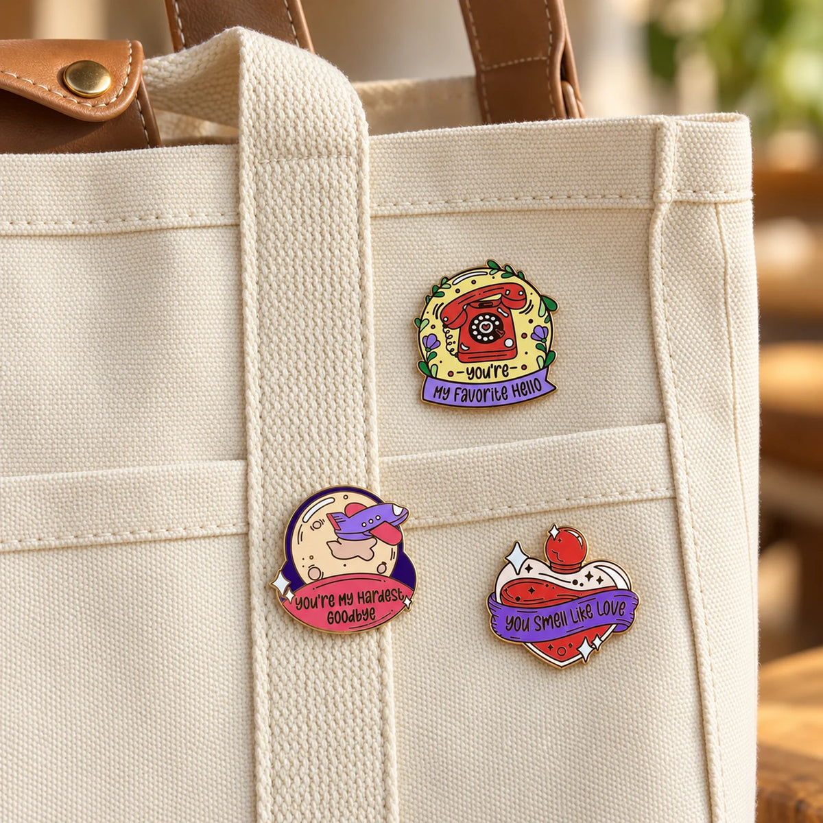 Love Reminder Pins (PACK OF 3)